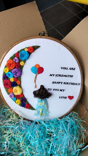Customizable Birthday Embroidery