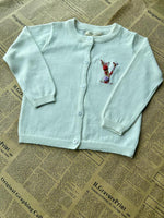 Load image into Gallery viewer, Hand Embroidered Kids Cardigan
